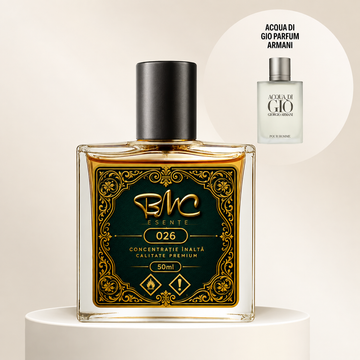 Parfum BMC 50 ml 026  inspirat din Acqua Di Gio Parfum