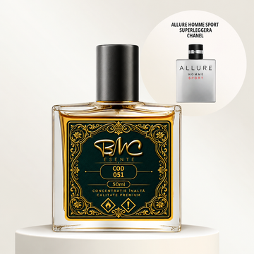 Parfum BMC 50 ml 051 inspirat din Allure Homme Sport Superleggera