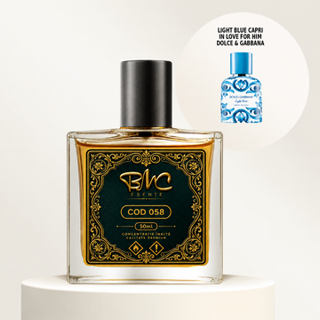 Parfum BMC 50 ml 058 inspirat din Light Blue Capri in Love for Him