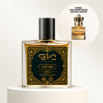 Parfum BMC 50 ml 063 inspirat din Scandal Pour Homme Absolu