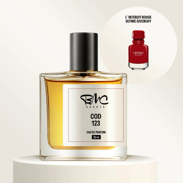 Parfum BMC 50 ml 123 inspirat din L`interdit Rouge Ultime