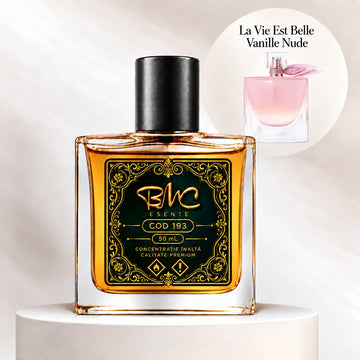 Parfum BMC 50 ml 193 inspirat din la vie est belle vanille nude