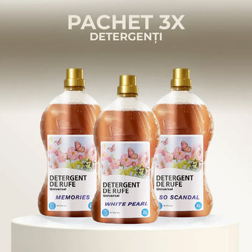 Pachet promotional Detergent Rufe – 3 bucati la 2L