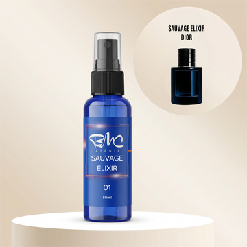 Parfum BMC  50 ml 01 inspirat din Sauvage Elixir LOW COST