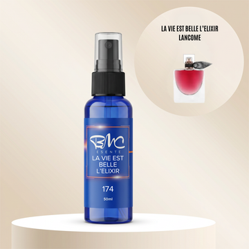 Parfum BMC 50 ml 174 inspirat din La Vie Est BelleL`Elixir LOW COST