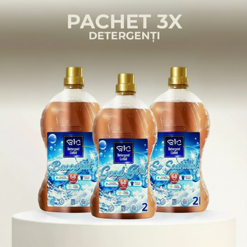 Pachet promotional Detergent Rufe – 3 bucati la 2L